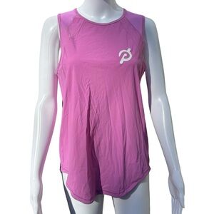 Peloton x Lululemon Athletica Magenta Glow Cutout Sleeveless Cutout Sculpt Tank